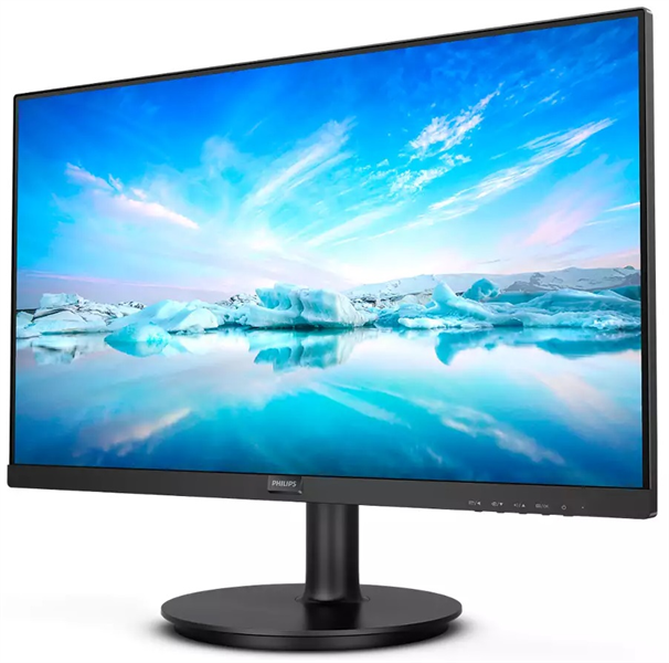 Монитор 23,8" Philips 242V8LA 1920x1080 LED, 16:9, VA, 250cd, 3000:1, MID, 4ms, 178/178, D-Sub, HDMI, DP, 75Hz, Speakers, Tilt, Внутр, VESA, Black 3y