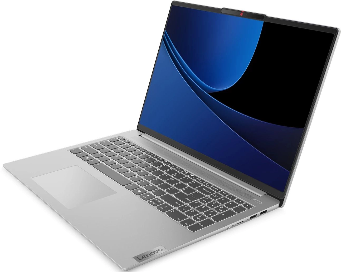 Ноутбук Lenovo IdeaPad Slim 5 16IMH9 Core Ultra 7 155H 16Gb SSD1Tb Intel Arc 16" OLED 2K (2048x1280) noOS l.grey WiFi BT Cam (83DC004HRK)