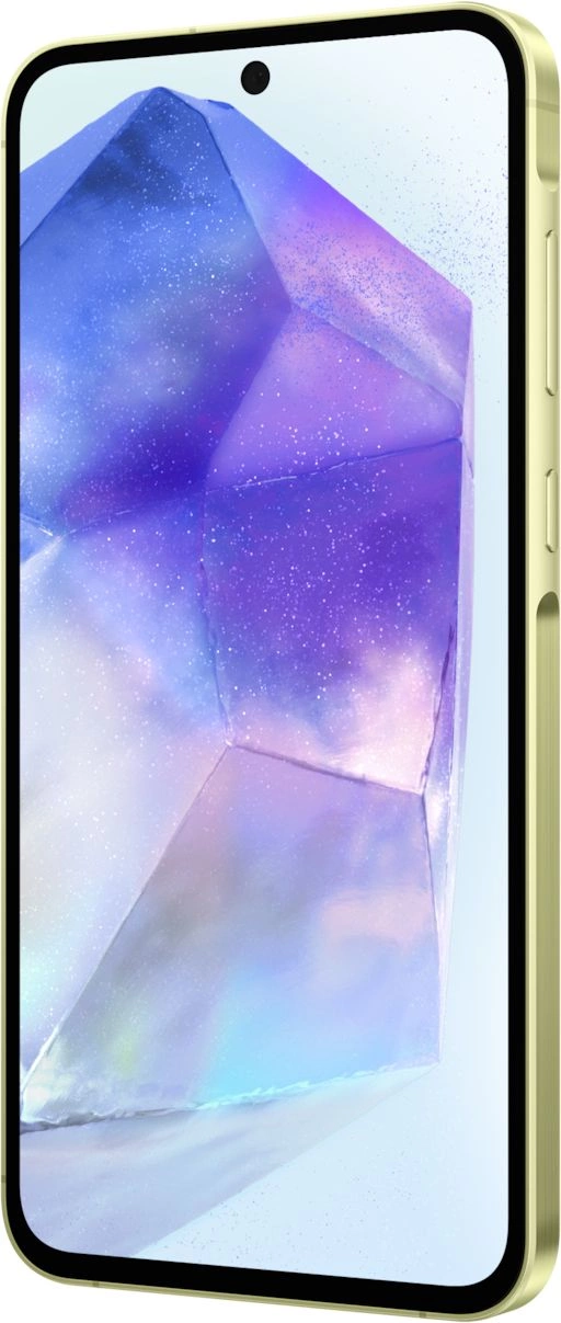 Смартфон Samsung SM-A556E Galaxy A55 5G 128Gb 8Gb желтый моноблок 3G 4G 2Sim 6.6" 1080x2340 Android 14 50Mpix 802.11 a/b/g/n/ac/ax NFC GPS GSM900/1800 GSM1900 TouchSc Protect microSD max1024Gb