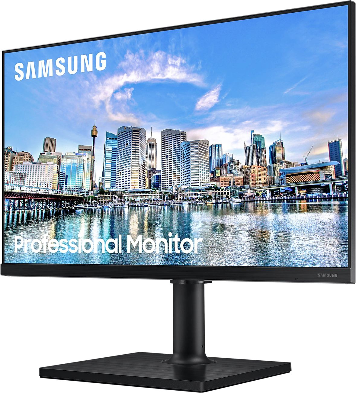 Монитор Samsung 23.8" F24T450FQI черный IPS LED 16:9 HDMI матовая HAS Piv 250cd 178гр/178гр 1920x1080 75Hz DP FHD USB 4кг