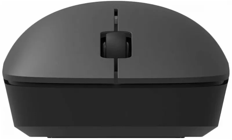 Мышь Xiaomi Wireless Mouse Lite черный оптическая (1000dpi) беспроводная USB для ноутбука (2but)