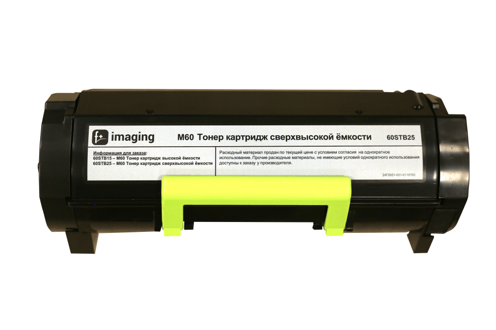 Картридж с тонером F+ imaging черный 25000 стр. для F+ M60ade15, M60ade25, M60ade6L