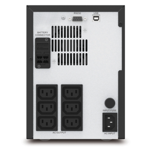 Источник бесперебойного питания APC Easy UPS SMV 750VA/525W, Line-Interactive, 220-240V 6xIEC C13, USB, 1 year warranty