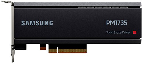 Твердотельный накопитель Samsung Enterprise SSD, HHHL, PM1735, 1600GB,  NVMe, PCIe Gen4, R7000/W2400Mb/s, IOPS(R4K) 1000K/200K, MTBF 2M, 3DWPD/5Y, OEM, (replace MZPLL1T6HAJQ-00005)