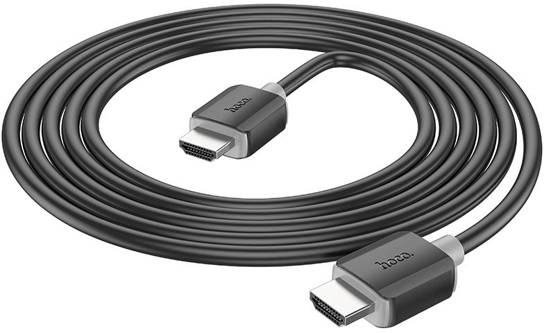 Кабель Hoco US08 ver2.0 HDMI (m) HDMI (m) 2м черный пакет (упак.:1шт)