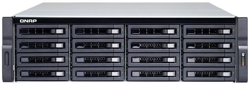 Сетевое хранилище NAS Qnap TS-1673AU-RP-16G 16-bay стоечный Ryzen V1500B