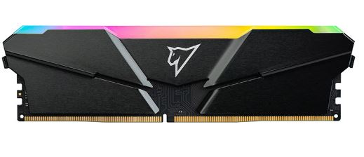 Оперативная память Netac Shadow RGB 8GB DDR4-3200 (PC4-25600) C16 Grey 16-20-20-40 1.35V XMP Memory module (DIMM)