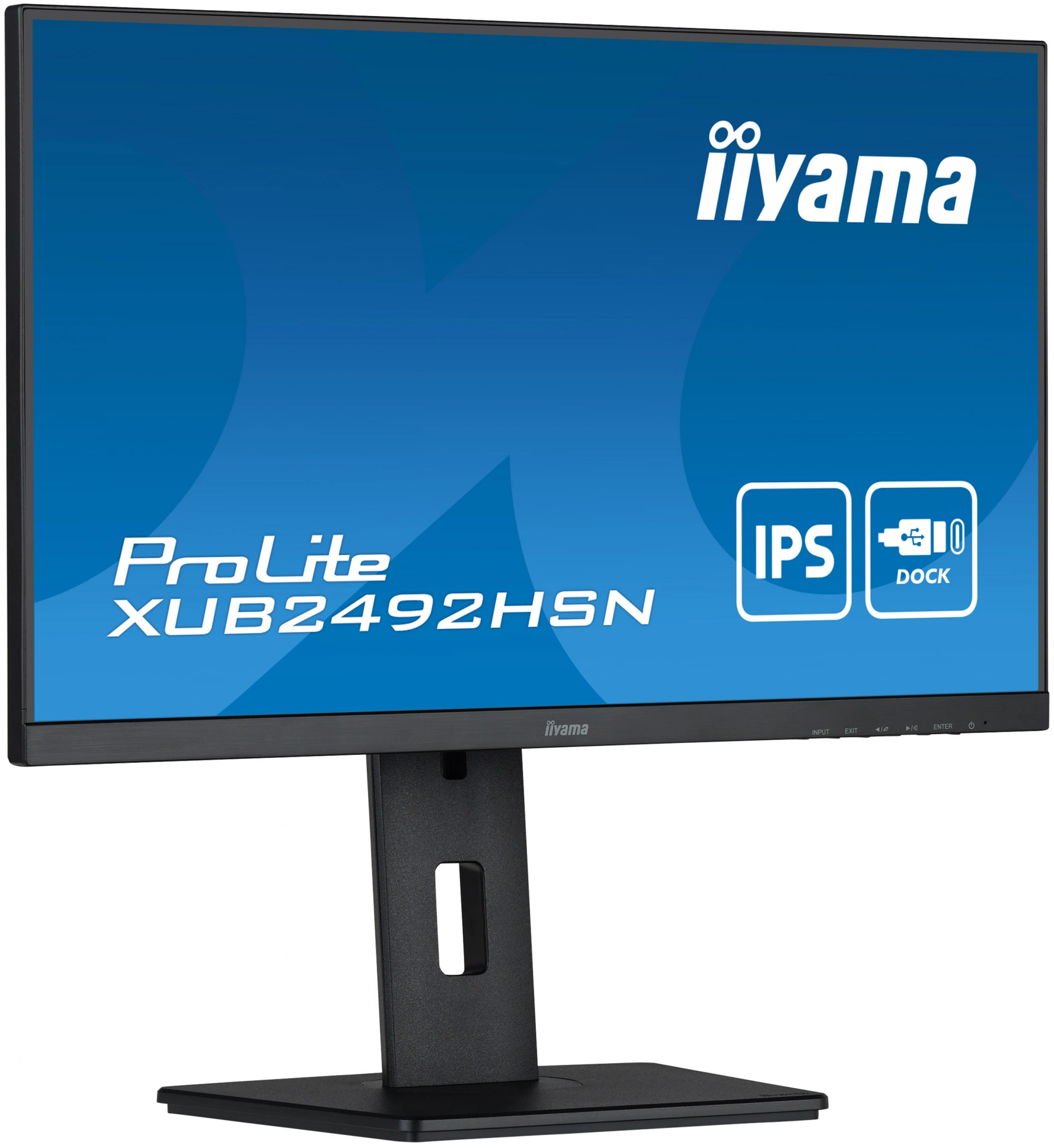 Монитор LCD 24'' 16:9 1920х1080(FHD) IPS, nonGLARE, 250cd/m2, H178°/V178°, 1000:1, 80M:1, 16.7M, 4ms, HDMI, DP, USBх2, USB-C x1, Black