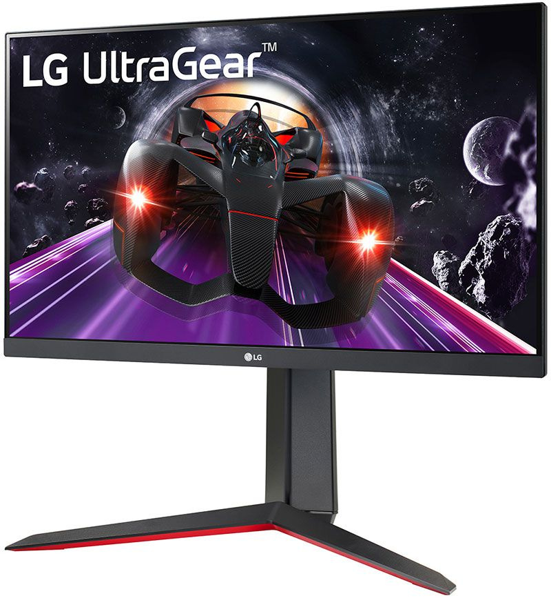 Монитор LG 23.8" UltraGear 24GN65R-B черный IPS 16:9 HDMI матовая HAS 300cd 178гр/178гр 1920x1080 144Hz FreeSync Premium DP FHD 5.6кг