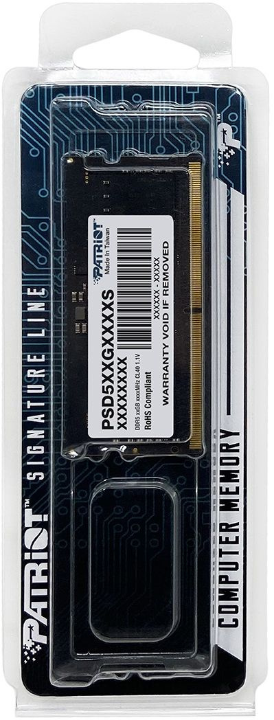 Память DDR5 32Gb 4800MHz Patriot PSD532G48002S RTL PC5-38400 CL40 SO-DIMM 260-pin 1.1В dual rank Ret