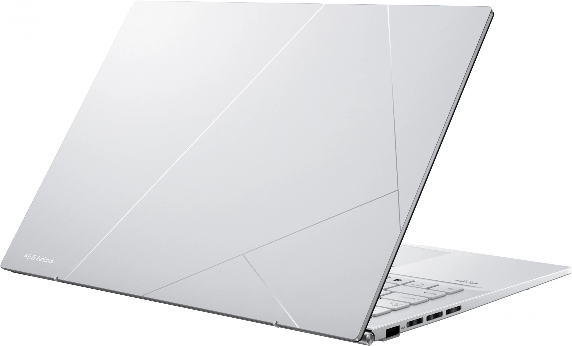 Ноутбук Asus Zenbook 14 UX3402VA-KP697 Core i5 13500H 16Gb SSD512Gb Intel Iris Xe graphics 14" IPS WQXGA (2560x1600) noOS silver WiFi BT Cam Bag (90NB10G6-M014Z0)