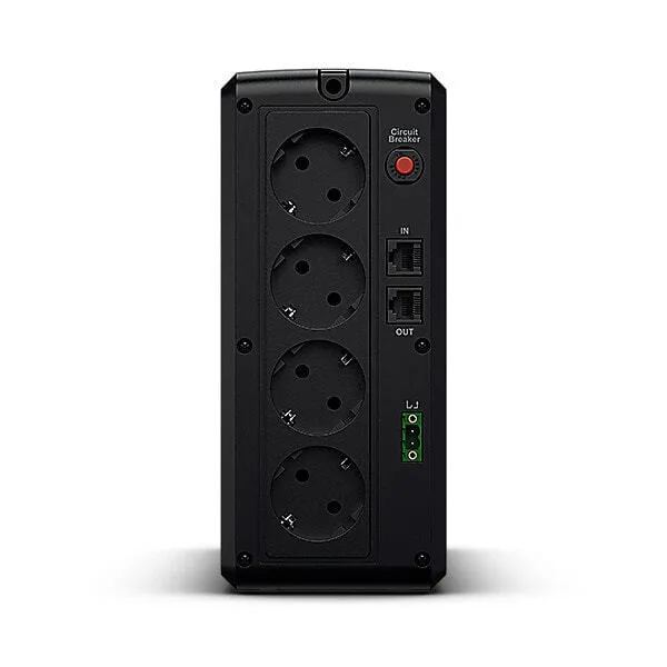 Источник бесперебойного питания CyberPower UT1200EG Line-Interactive 1200VA/700W USB/RJ11/45/Dry Contact (4 EURO) NEW