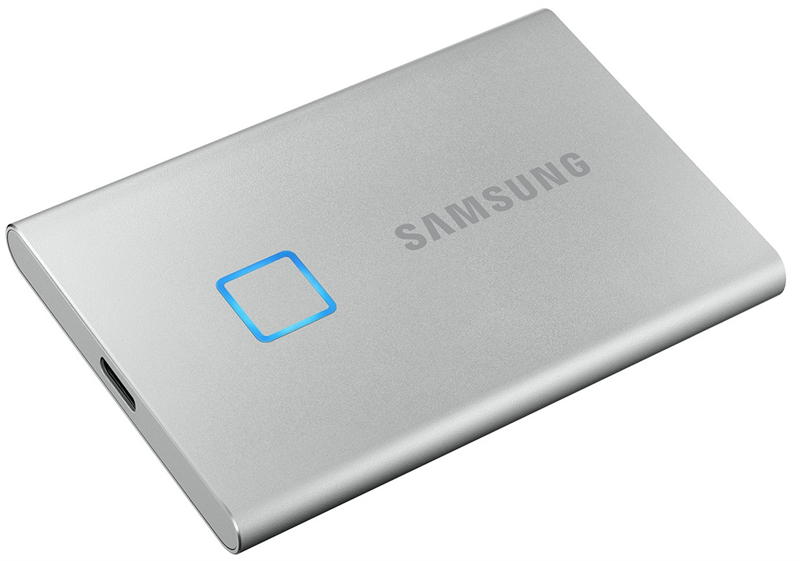 Твердотельный накопитель SSD Samsung T7 External 2Tb SILVER USB 3.2 (MU-PC2T0S/WW) 1year