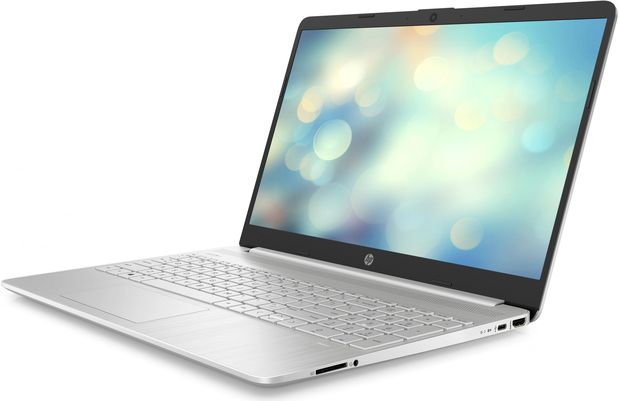 Ноутбук HP 15s-fq5317tu Core i5 1235U 8Gb SSD512Gb Intel Iris Xe graphics 15.6" IPS FHD (1920x1080) Windows 11 Home silver WiFi BT Cam (9A8U7PA  )