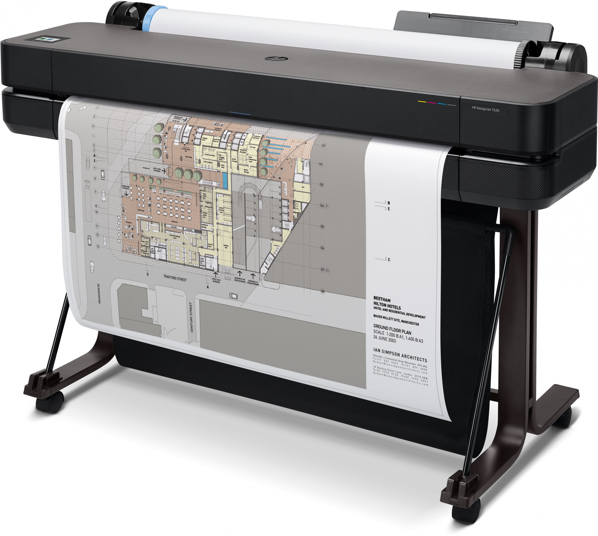 Плоттер HP Designjet T630 (5HB11A) A0/36"