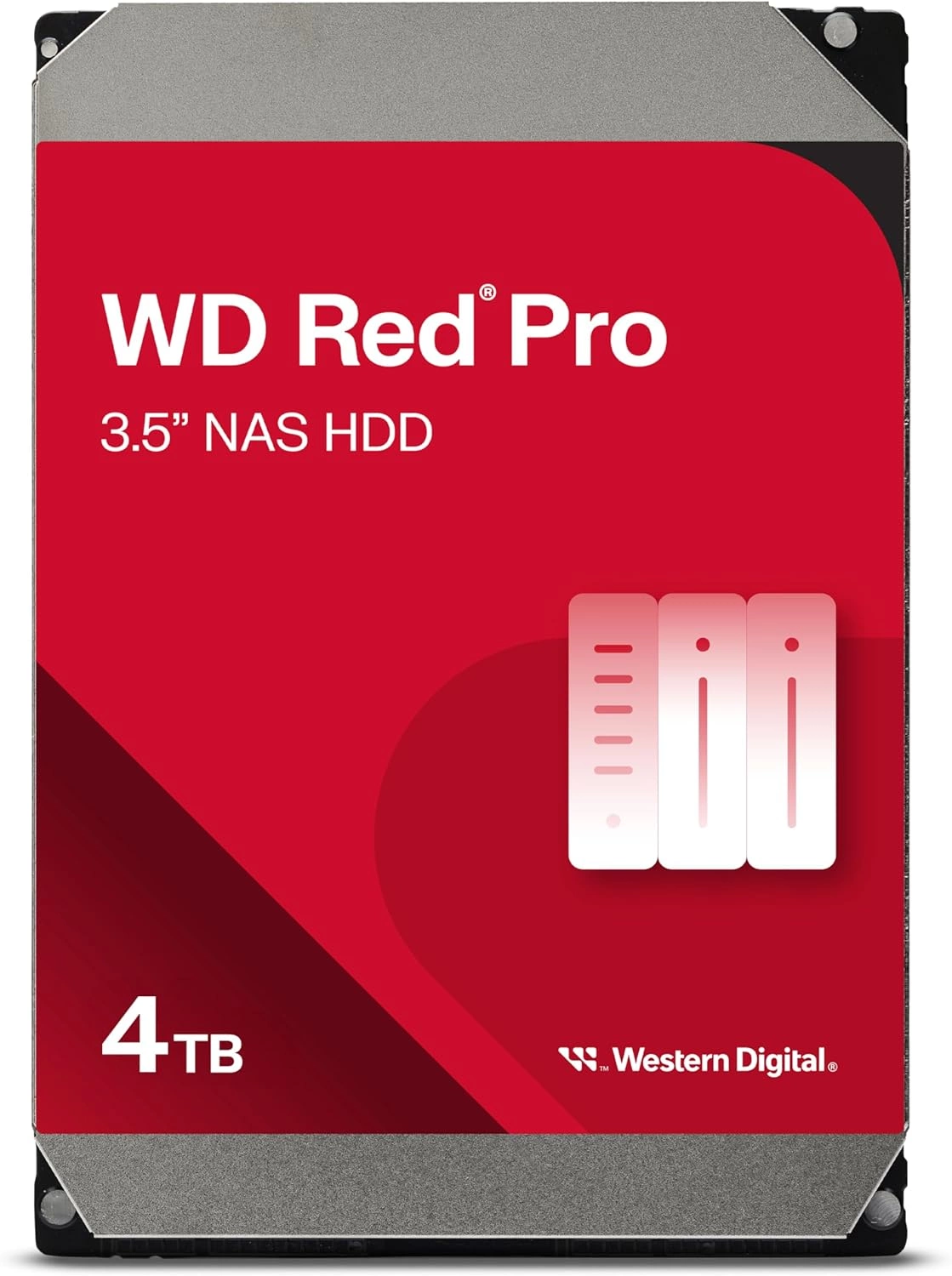 Жесткий диск WD SATA-III 4TB WD4005FFBX NAS Red Pro (7200rpm) 256Mb 3.5"