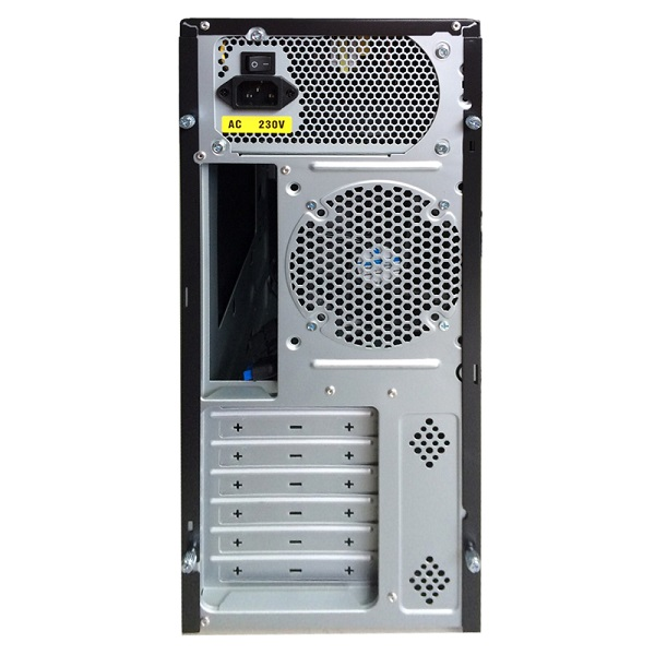 Корпус MidiTower Powerman BA833BK PM-600ATX-F U3.0*2+A(HD) ATX, mATX