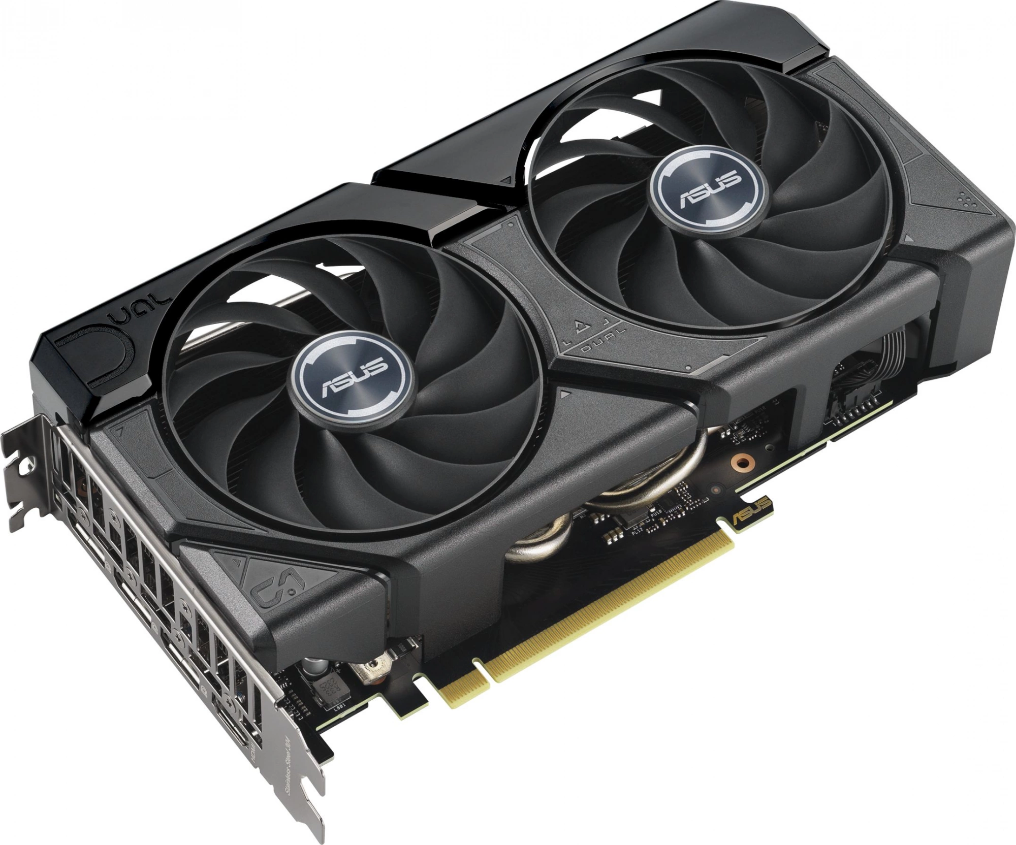 Видеокарта Asus PCI-E 4.0 DUAL-RTX4060TI-O8G-EVO NVIDIA GeForce RTX 4060TI 8Gb 128bit GDDR6 2565/18000 HDMIx1 DPx3 HDCP Ret