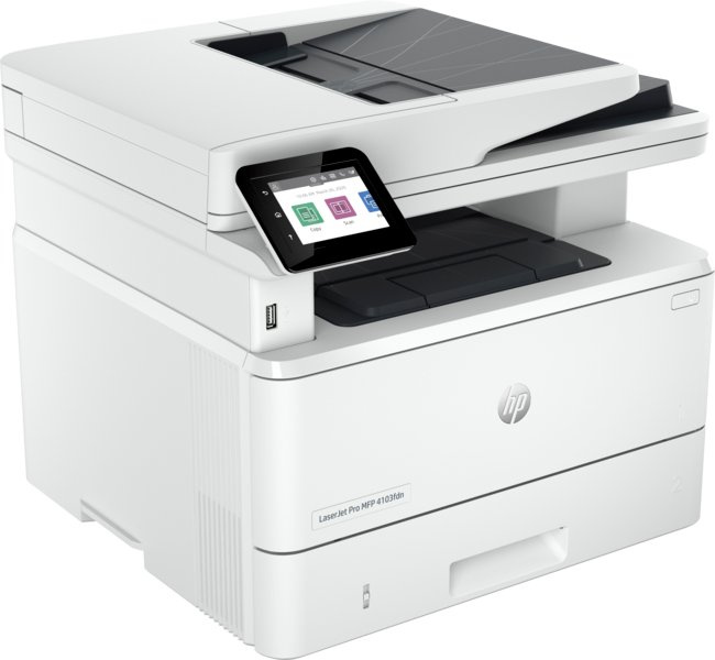 МФУ лазерный HP LaserJet Pro 4103fdn (2Z628A) A4 Duplex Net белый