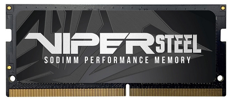 Память DDR4 16Gb 2666MHz Patriot PVS416G266C8S Viper Steel RTL PC4-21300 CL18 SO-DIMM 260-pin 1.2В Ret