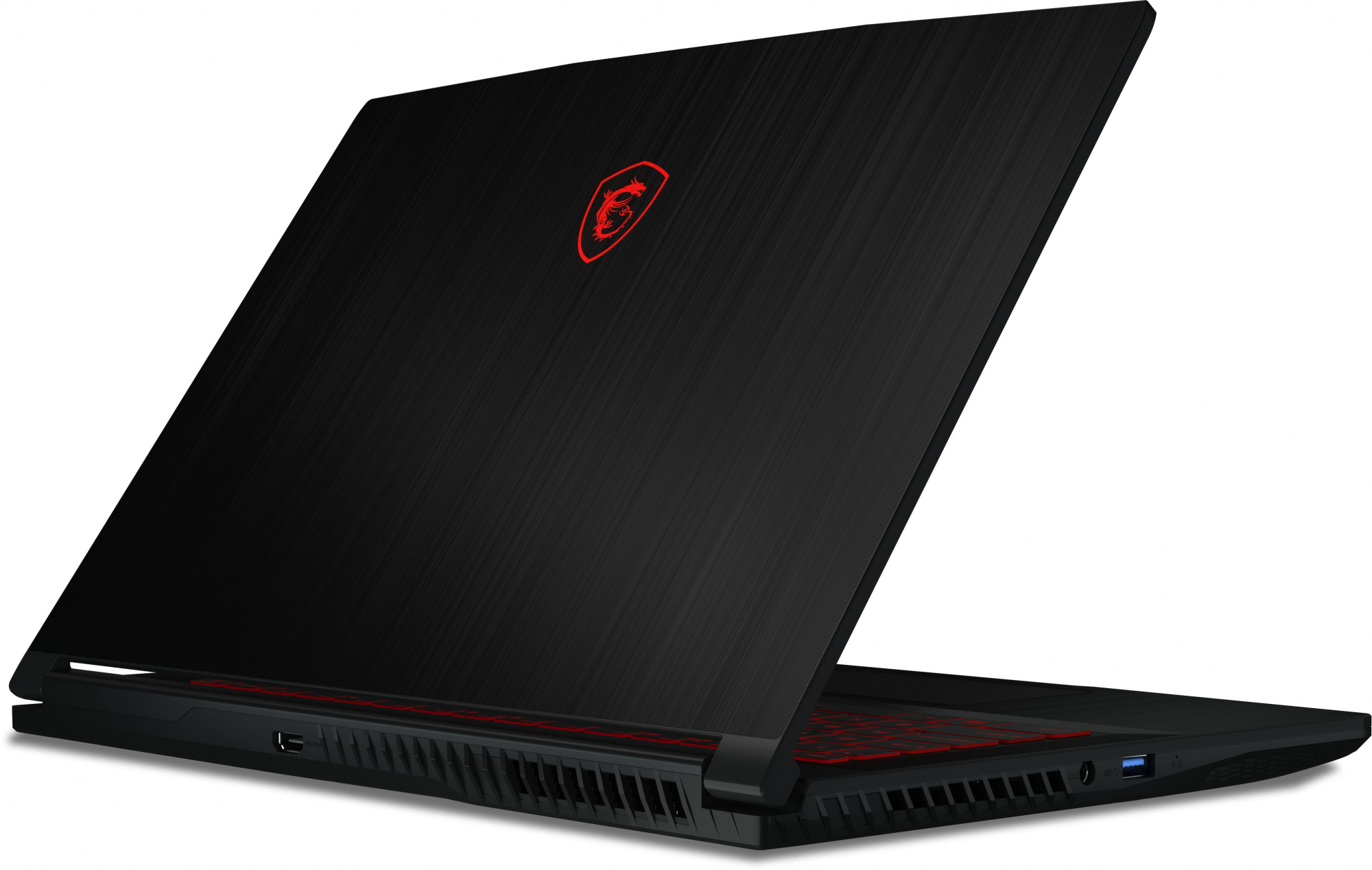 Ноутбук MSI GF63 Thin 12UCX-1037XRU Core i5 12450H 16Gb SSD256Gb NVIDIA GeForce RTX 2050 4Gb 15.6" IPS FHD (1920x1080) Free DOS black WiFi BT Cam (9S7-16R821-1037)