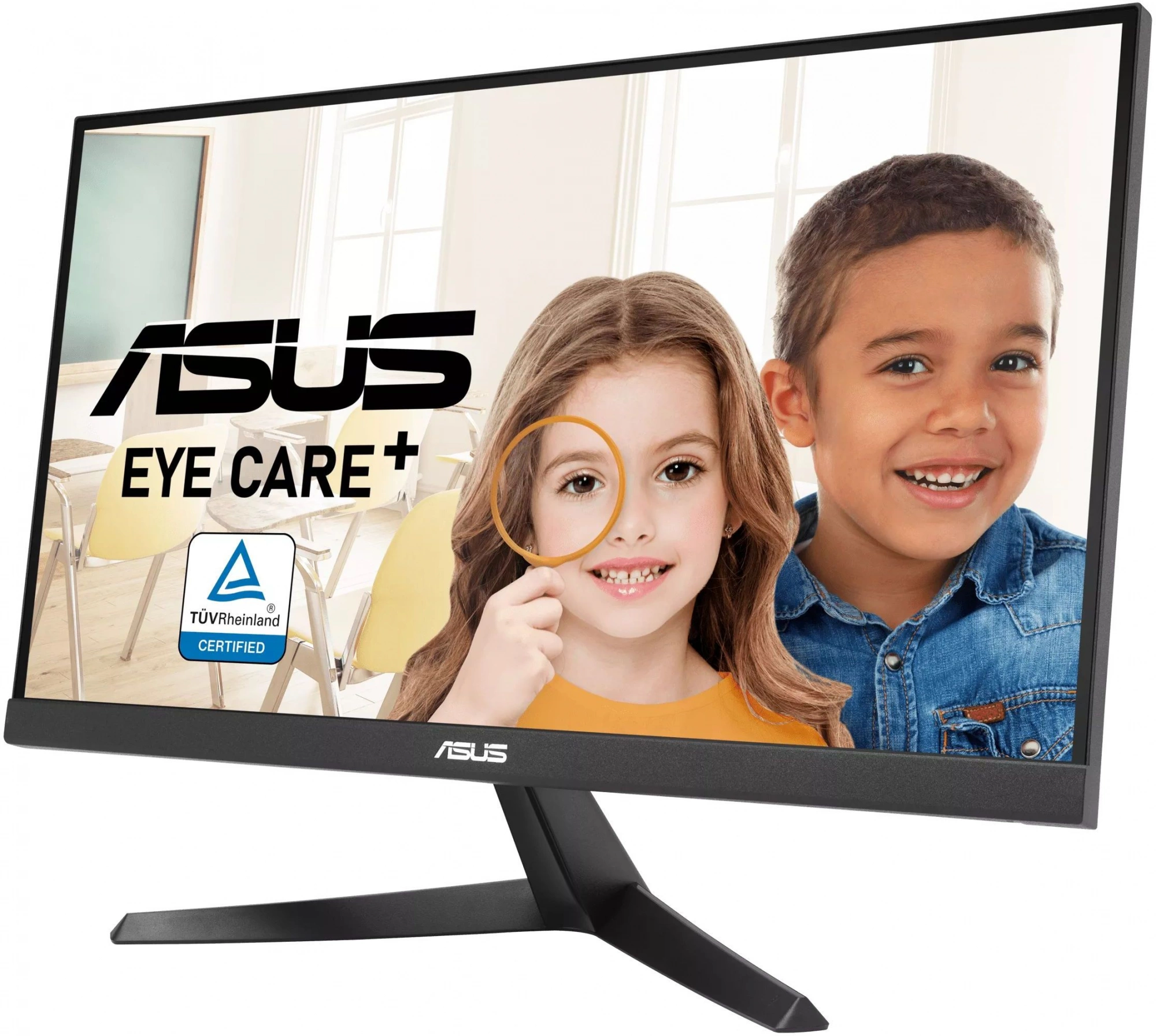 Монитор Asus 21.45" VY229HE черный IPS LED 1ms 16:9 HDMI матовая 250cd 178гр/178гр 1920x1080 75Hz VGA FHD 2.72кг