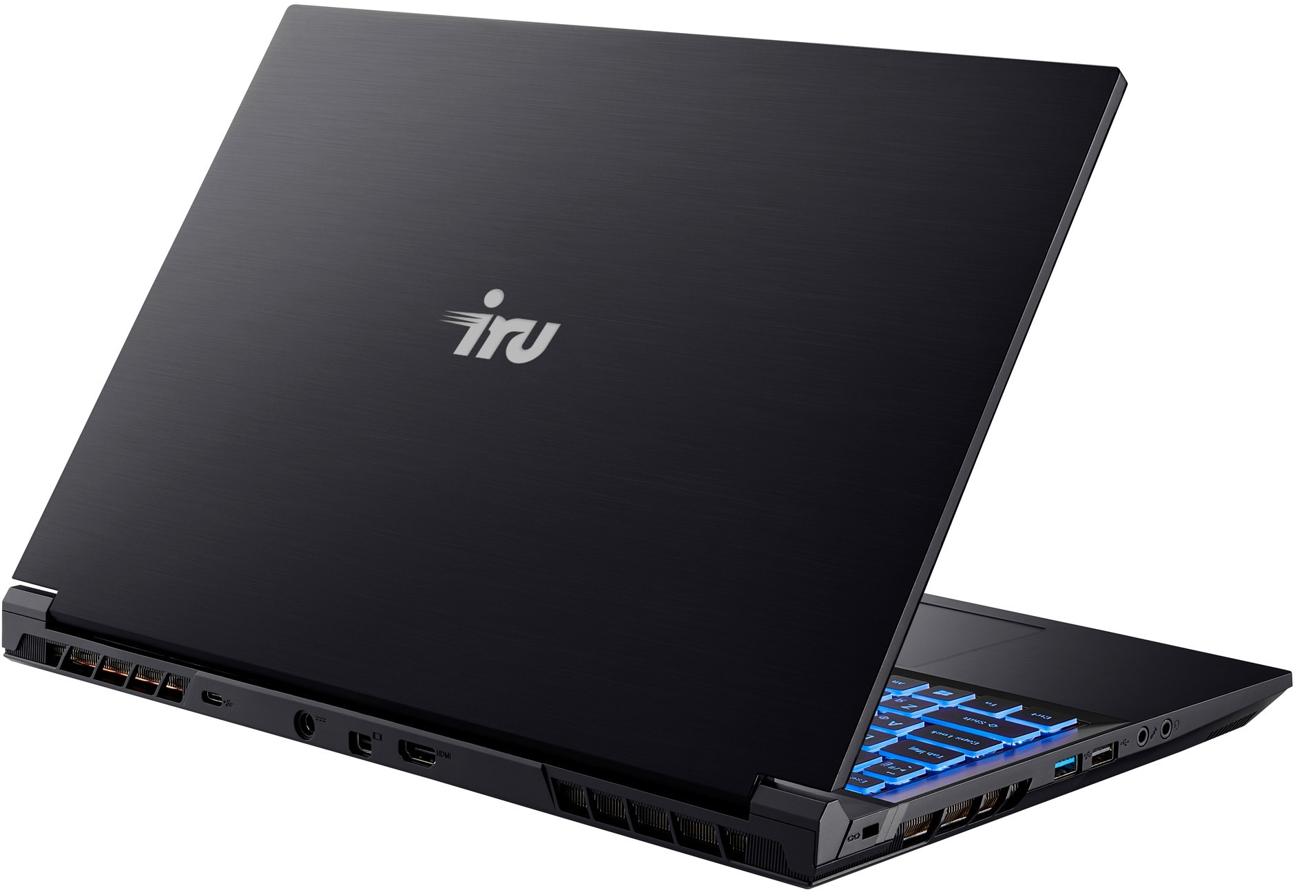 Ноутбук IRU Калибр 15ALC Core i5 12500H 16Gb SSD512Gb NVIDIA GeForce RTX 3050 4Gb 15.6" IPS FHD (1920x1080) Free DOS black WiFi BT Cam 3465mAh (1930300)