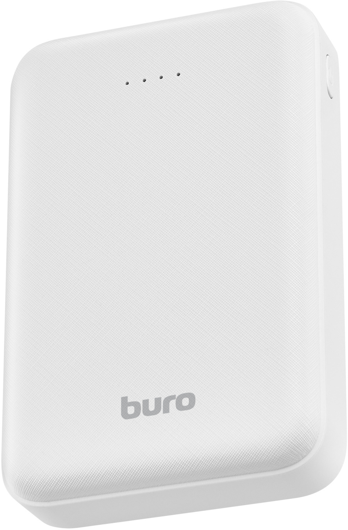 Мобильный аккумулятор Buro T4-10000 10000mAh 10W 2A 2xUSB-A белый (T4-10000-WT)