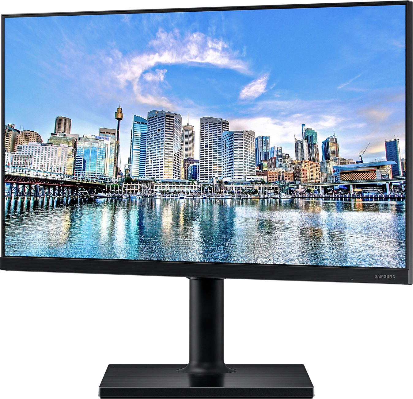 Монитор Samsung 23.8" F24T450FQI черный IPS LED 16:9 HDMI матовая HAS Piv 250cd 178гр/178гр 1920x1080 75Hz DP FHD USB 4кг