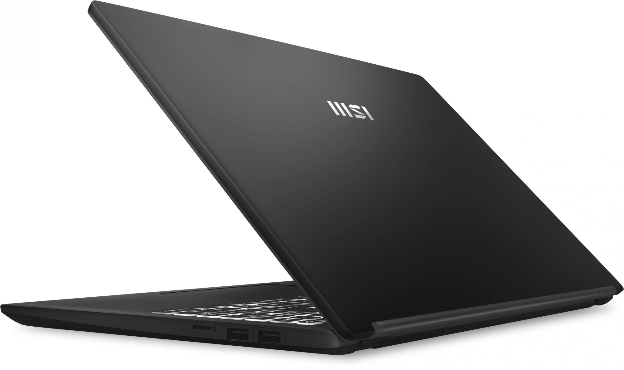 Ноутбук MSI Modern 15 B12MO-826XRO Core i5 1235U 8Gb SSD512Gb Intel Iris Xe graphics 15.6" IPS FHD (1920x1080) noOS black WiFi BT Cam (9S7-15H112-826)