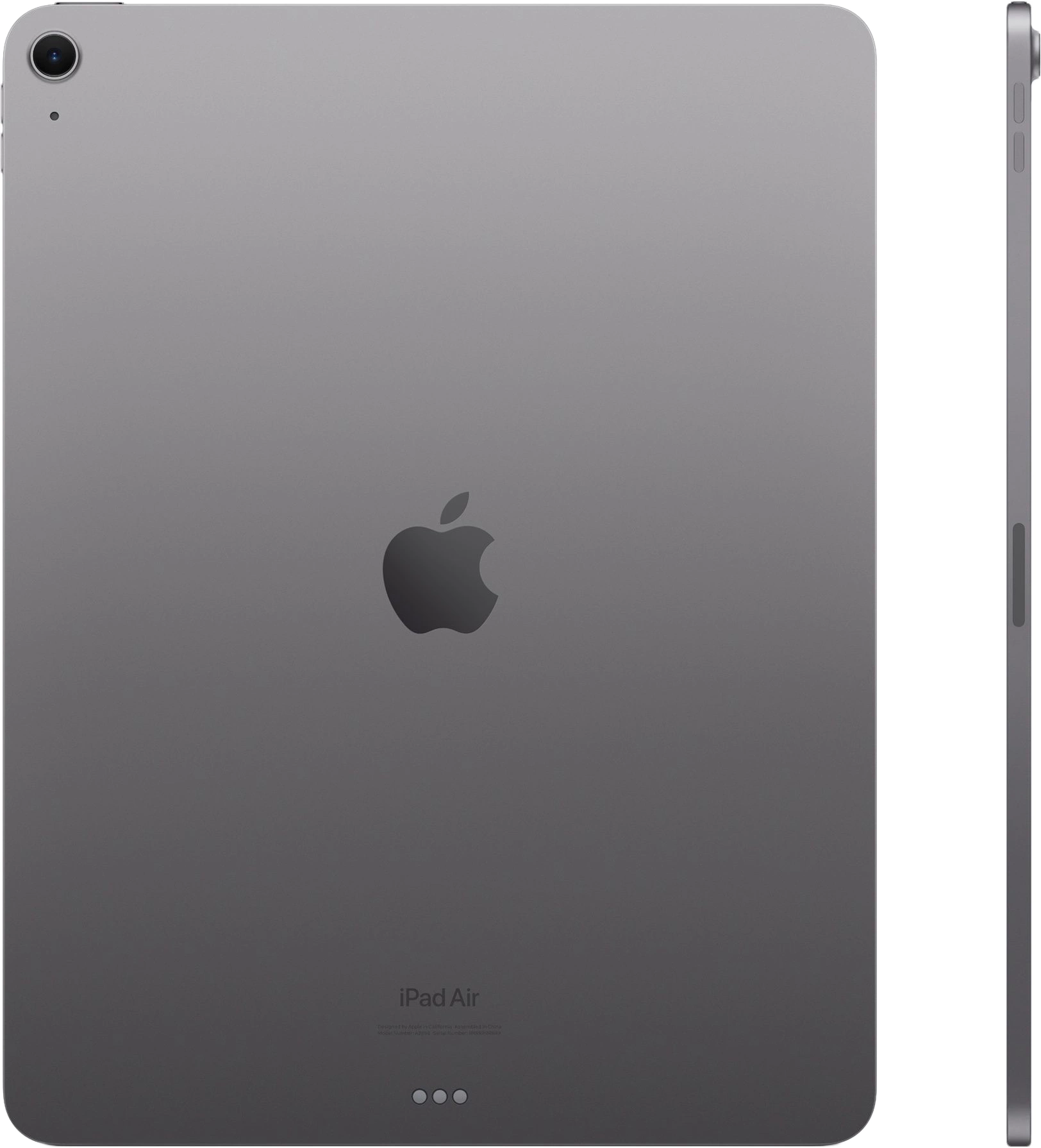 Планшет Apple iPad Air 2024 A2898 2.99 8C RAM8Gb ROM256Gb 13" IPS 2732x2048 iOS серый космос 12Mpix 12Mpix BT WiFi Touch 10hr