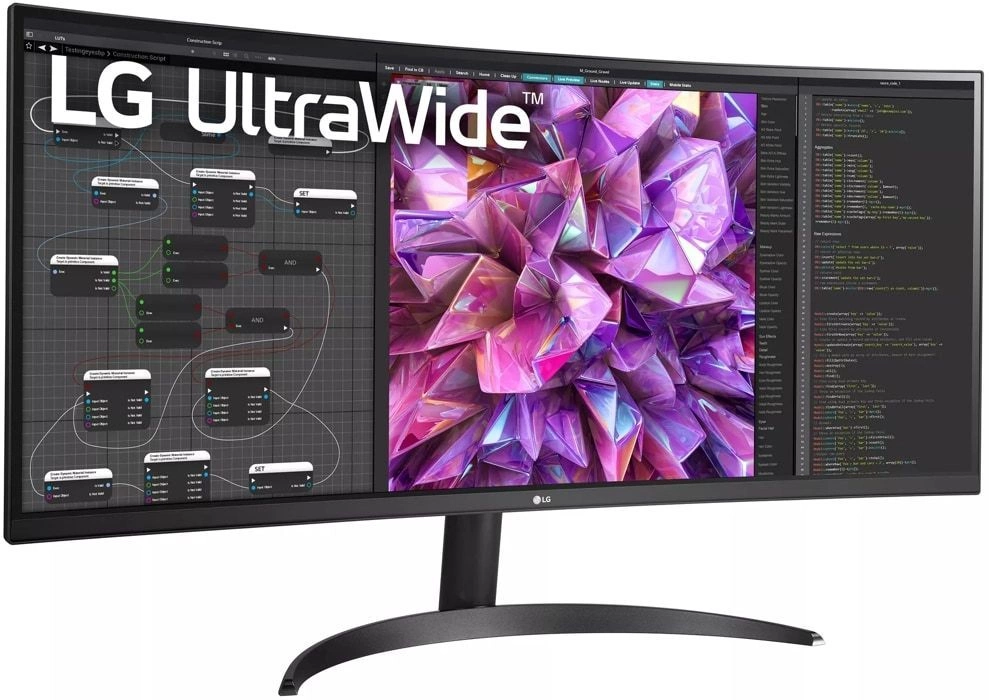 Монитор LG 34" UltraWide 34WQ60C-B черный IPS LED 21:9 HDMI матовая 300cd 178гр/178гр 3440x1440 60Hz DP WQ 6.9кг