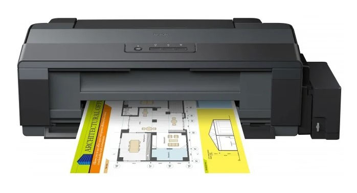 Принтер струйный Epson L1300 (C11CD81401/403/504/402) A3+ черный