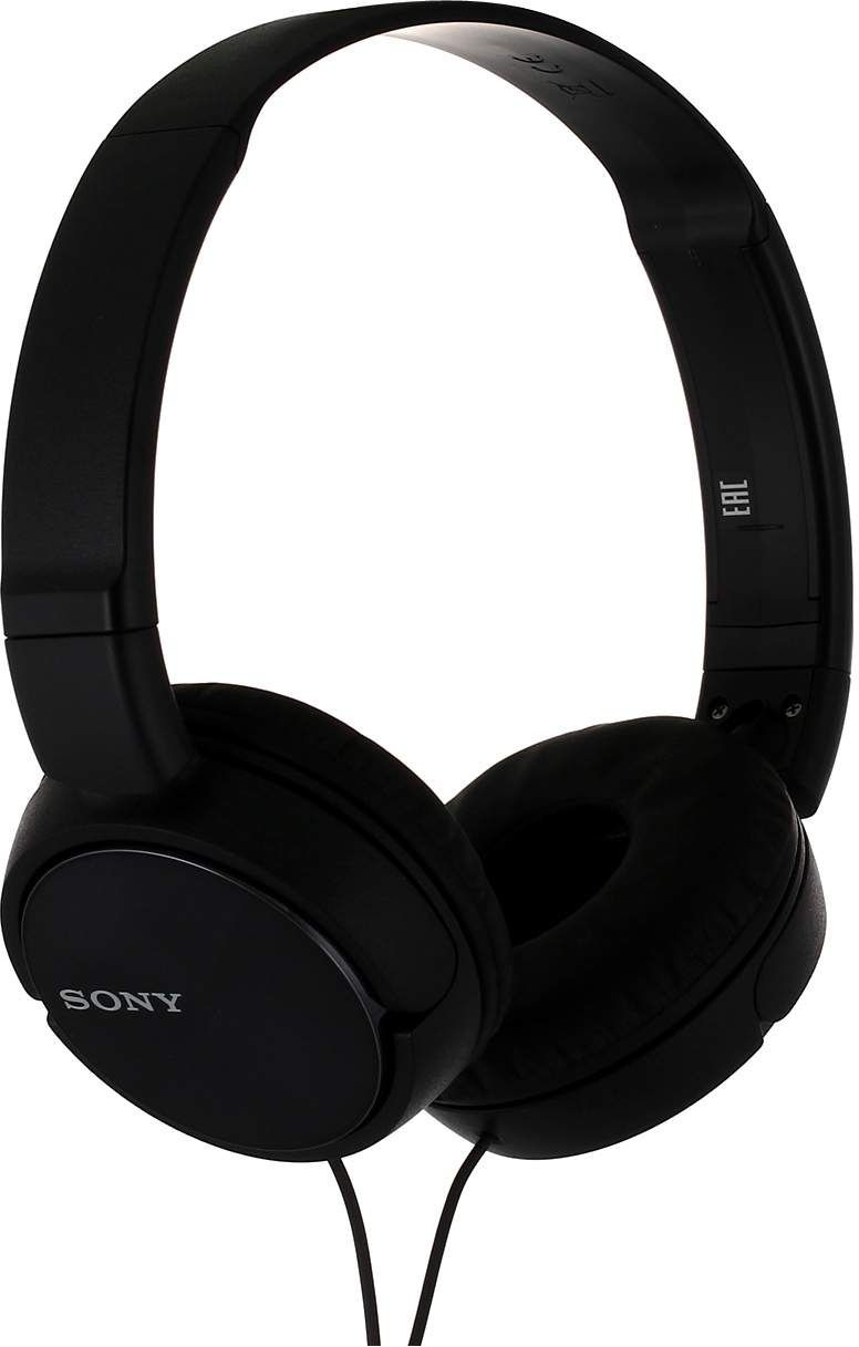 Гарнитура накладные Sony MDR-ZX310AP 1.2м черный проводные оголовье