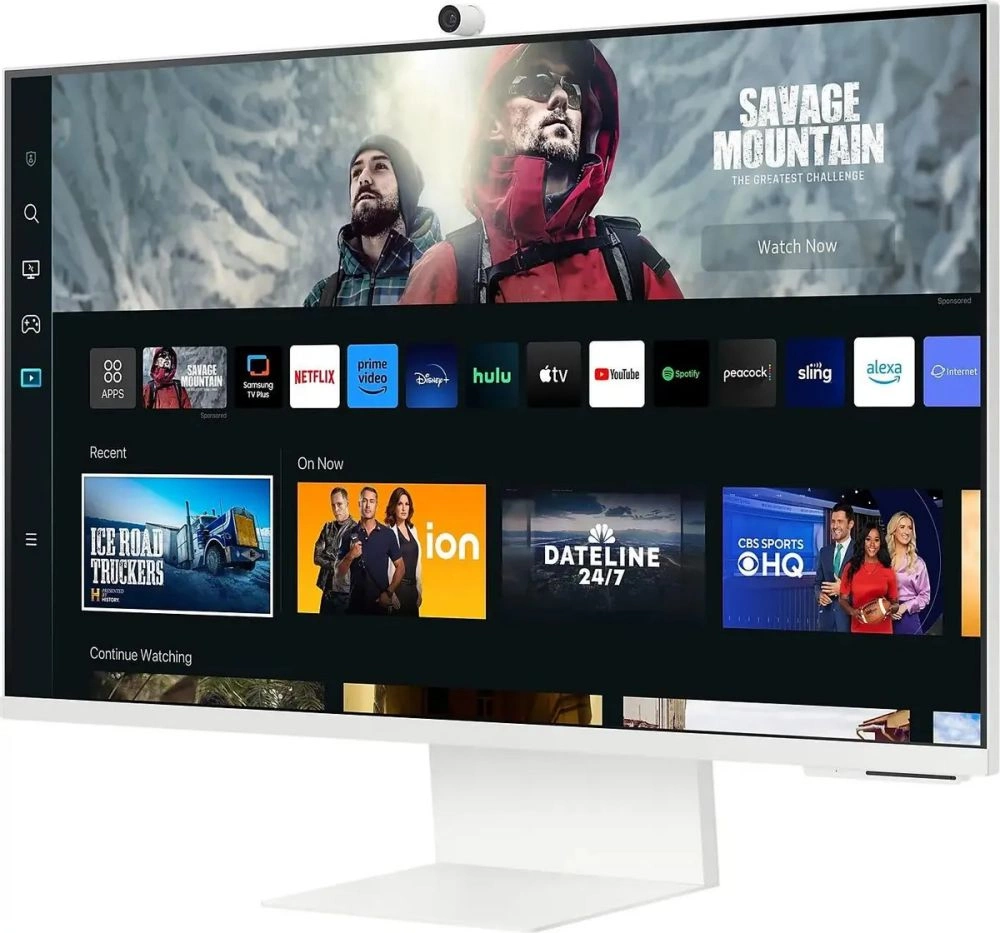 Монитор Samsung 32" M8 S32DM801UIXCI белый VA LED 16:9 HDMI M/M Cam матовая HAS 400cd 178гр/178гр 3840x2160 60Hz 4K USB 7.2кг