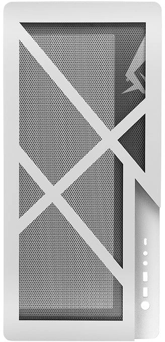 Корпус Azza Cast белый без БП ATX 3x120mm 2x140mm 2xUSB3.0 audio bott PSU