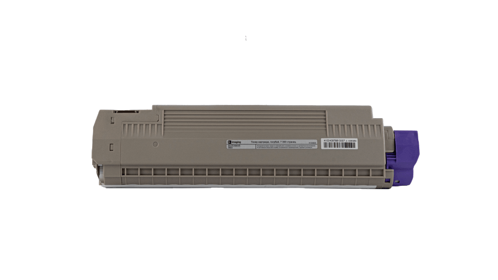 Тонер-картридж F+ imaging, голубой, 7 300 страниц, для Oki моделей C822 (аналог 44844615), FP-OC822C