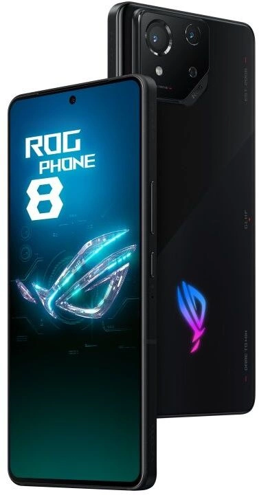 Смартфон Asus AI2401_A ROG Phone 8 256Gb 12Gb черный моноблок 3G 4G 2Sim 6.78" 1080x2400 Android 14 50Mpix 802.11 a/b/g/n/ac/ax/be NFC GPS GSM900/1800 GSM1900 TouchSc Protect