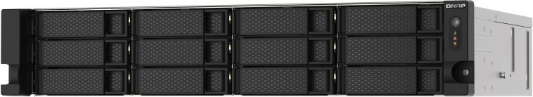 Сетевое хранилище NAS Qnap TS-1273AU-RP-8G 12-bay стоечный Ryzen V1500B