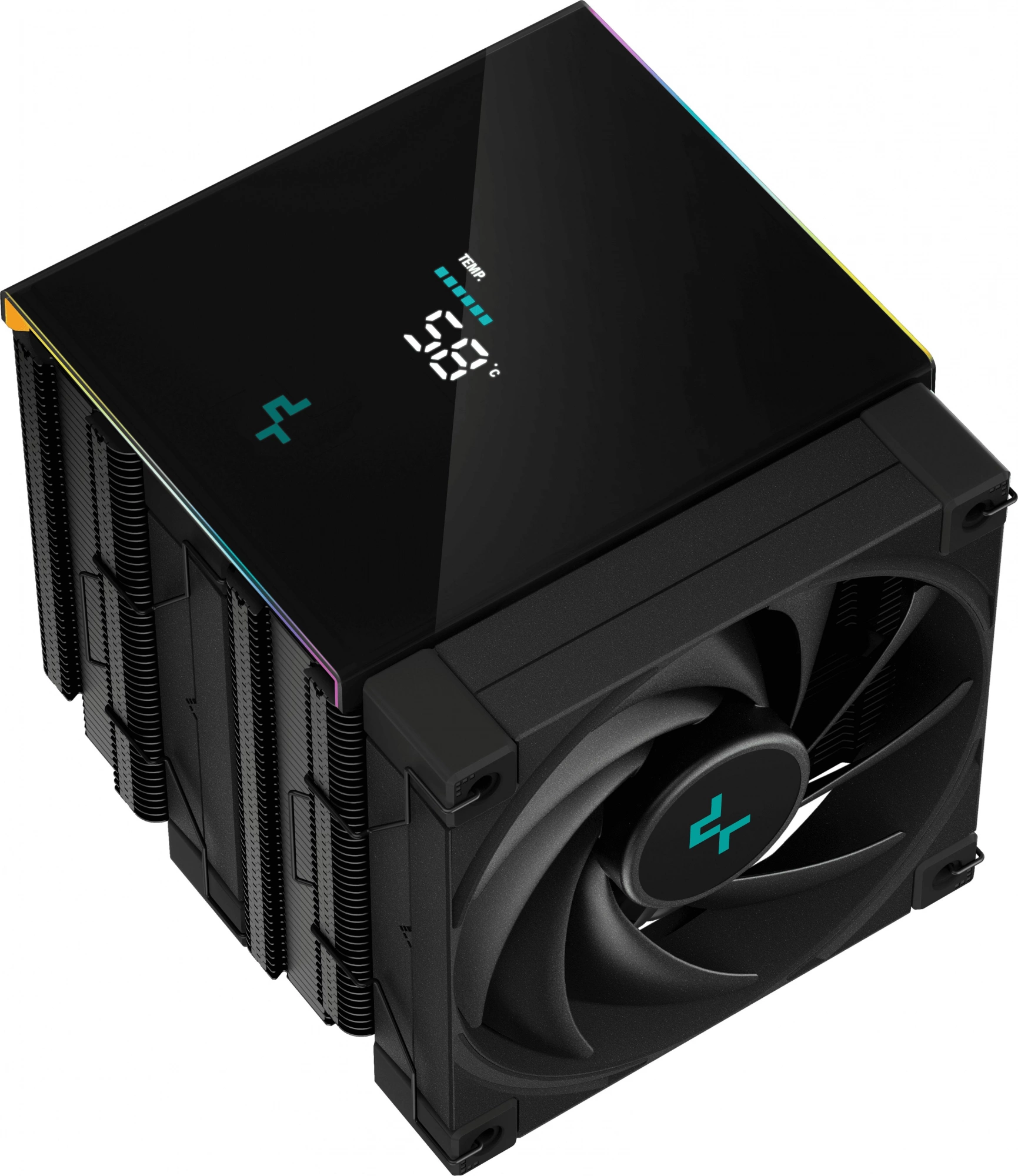 Устройство охлаждения(кулер) Deepcool AK620 DIGITAL Soc-AM5/AM4/1151/1200/2066/1700 4-pin Al+Cu 260W 1486gr Ret