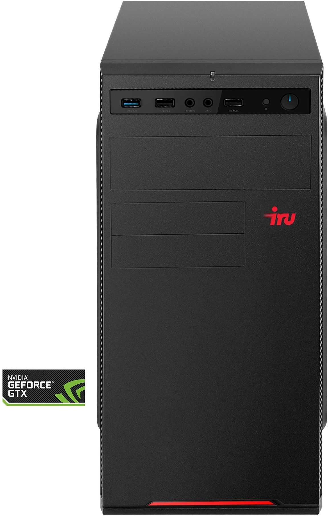 ПК IRU Home 310H6SE MT i5 12400 (2.5) 32Gb SSD512Gb UHDG 730 Free DOS GbitEth 400W черный (2023063)