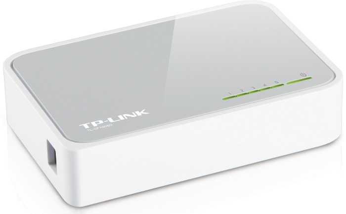 Коммутатор TP-Link TL-SF1005D (L2) 5x100Мбит/с неуправляемый