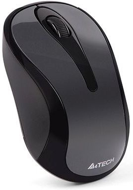 Мышь A4Tech G3-280NS серый/черный оптическая (1200dpi) silent беспроводная USB для ноутбука (2but)