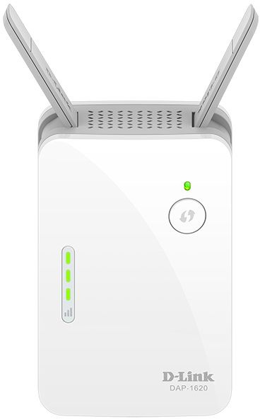 Повторитель беспроводного сигнала D-Link DAP-1620 (DAP-1620/RU/B1A) AC1200 Wi-Fi белый