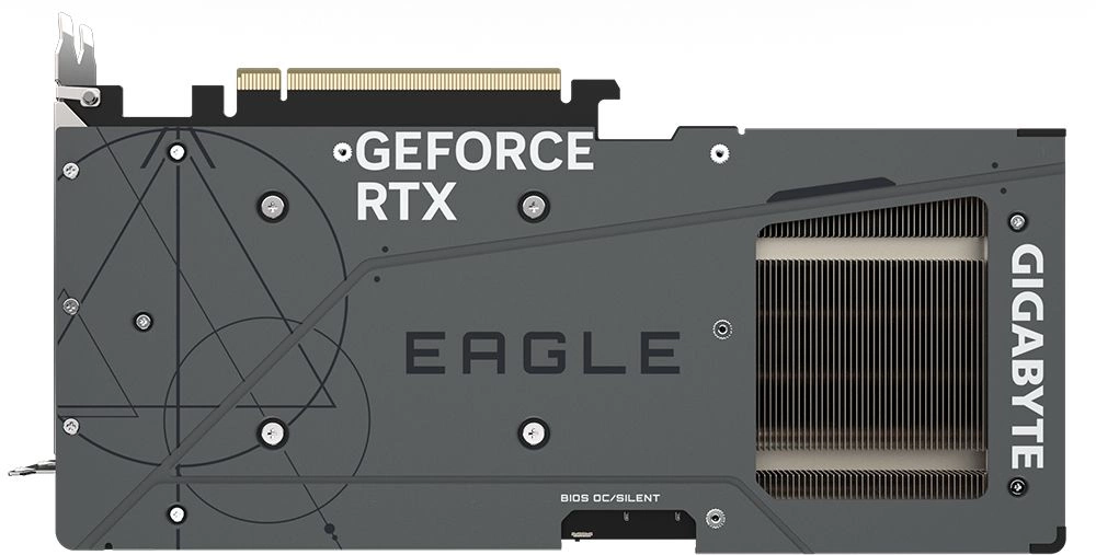 Видеокарта GIGABYTE TX4070Ti SUPER EAGLE 16GB//RTX4070Ti SUPER, HDMI, DP*3, 16G,D6X