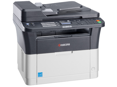 Мфу Kyocera FS-1025MFP, P/C/S, ч/б лазерный, A4, 25 стр/мин, 1800x600 dpi, 64 Мб, USB 2.0, Network, лоток 250 л., Duplex, автопод., старт.тонер 1000 стр.