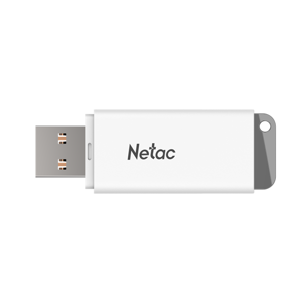 Флеш Диск Netac 16Gb U185 NT03U185N-016G-30WH USB3.0 белый