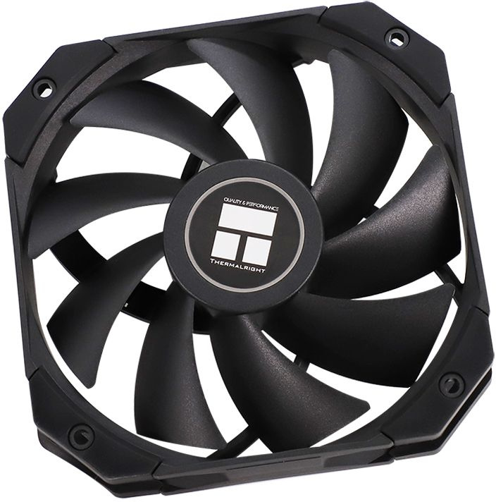 Вентилятор Thermalright TL-D12B черный 4-pin 25.2dB 120gr Ret