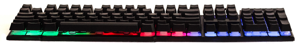 Клавиатура Оклик 780G SLAYER черный USB for gamer LED