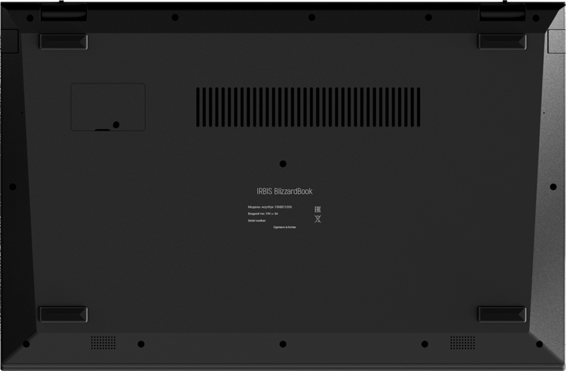 Ноутбук IRBIS Blizzard 15NBC1008 15.6" AMD Ryzen R7 5800U, 15.6"LCD 1920*1080 IPS , 16+256GB SSD, Front, AC wifi, camera: 2MP, 5000mha battery, metal case, backlight keyboard. Type-c, No OS